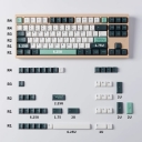 GMK Botanical 104+29 PBT Dye-subbed Keycaps Set for Cherry MX Mechanical Gaming Keyboard